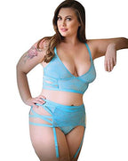 Curve Kiera Bralettegarterbeltpanty 1X/2