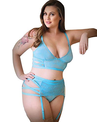Curve Kiera Bralettegarterbeltpanty 1X/2
