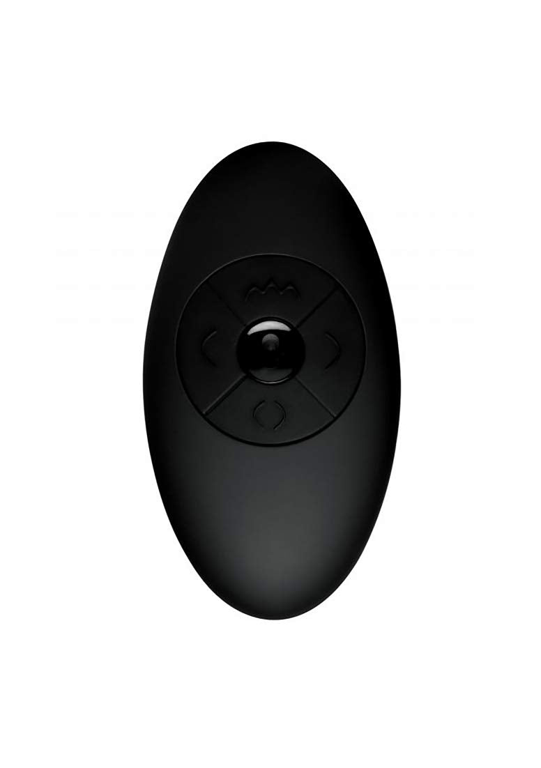 Thunderplugs Silicone Vibrating & Thrusting Plug W/ Remote Control