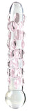 Icicles No. 7- Glass Wand (Clear/Purple)