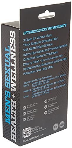 Optimale ?3 C-Ring Set ?Thick Black