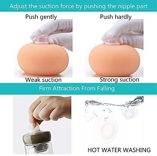 Nipple Corrector For Inverted, Flat And Shy Nipple, Can Be Used For Breastfeeding Or Women, Softly Wear Day And Night(1 Pair With Travel Case)