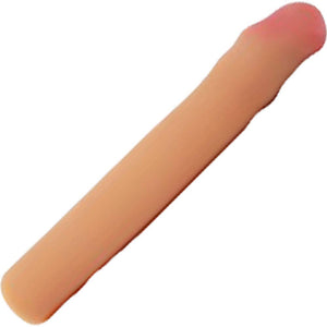 (D) Cyberskin 1.5In Xtra Thick Transformer Penis Extension Light