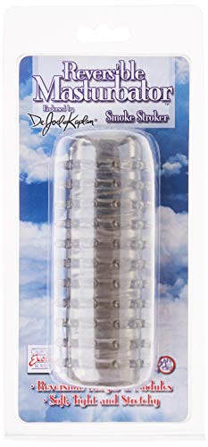 California Exotic Novelties Dr. Joel Kaplan - Reversible Masturbator, Smoke