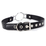 Gag Mouth Leather Bondage SM Open Mouth Gag Bondage Restraints Bite Gag Adult Fetish Sex Toys for Beginners Couples