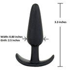 Mood Naughty Small Blk Sili Butt Plug