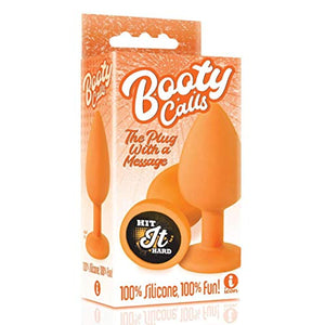 The 9'S Booty Calls  Butt Plug Orange