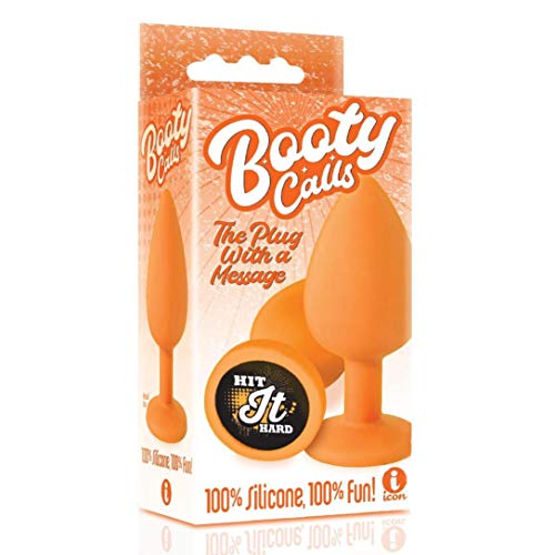 The 9'S Booty Calls  Butt Plug Orange