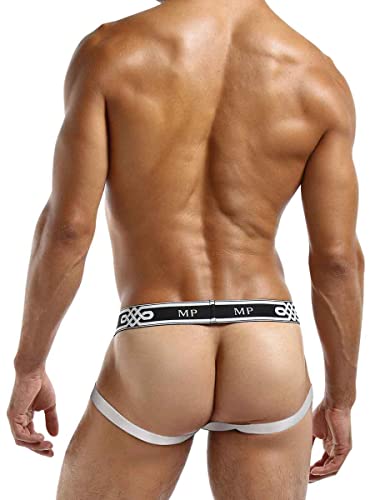 Mp Peep Show Ring Jock Strap White Sm