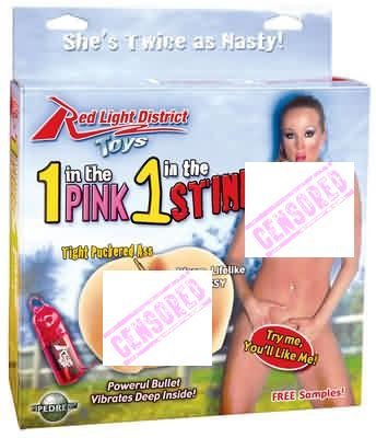 Pipedream Extreme 1 In The Twat 1 In The Tush, Flesh