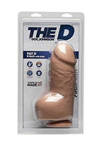 The D Fat D 8In W/Balls Firmskyn Vanilla