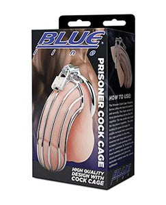 Blue Line Prisoner Cock Cage
