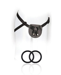Blush Novelties Sx For You Beginners Strapon Harness Kit - Fits Up To 47 Inch Waistline - Two O Rings Strap Design - Fully Adjus
