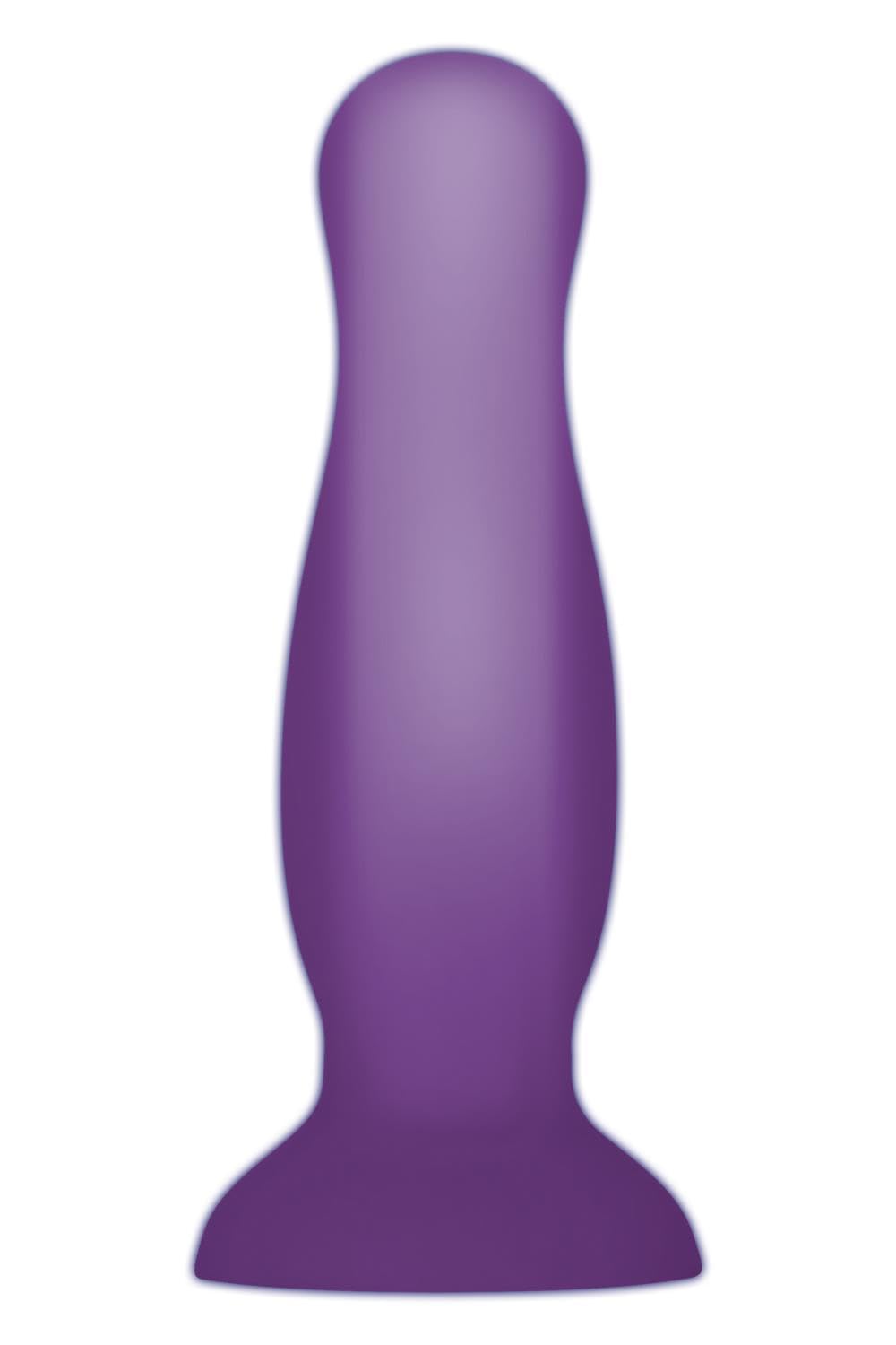 Luminous Anal Butt Plug Medium Purple Glow In The Dark