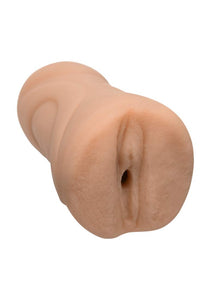 Doc Johnson Signature Strokers  Sophie Dee Ultraskyn Pocket Pussy  Openended Stoker Vanilla