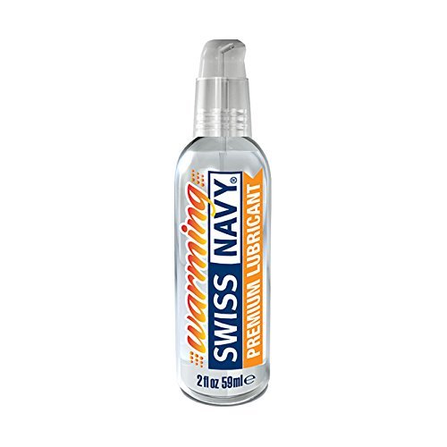 Swiss Navy Premium Warming Water-Based Lubricant & Lubricant Sex Gel For Couples, 2 Oz.