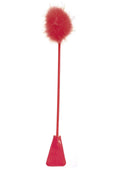 Pipedream Fetish Fantsy Feather Crop Red