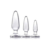Ns Novelties Jelly Rancher Butt Plug Trainer Kit (Clear)