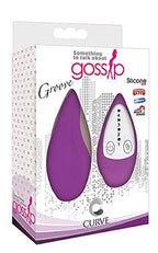 Whirl 4X Silicone Remote Vibe - Violet