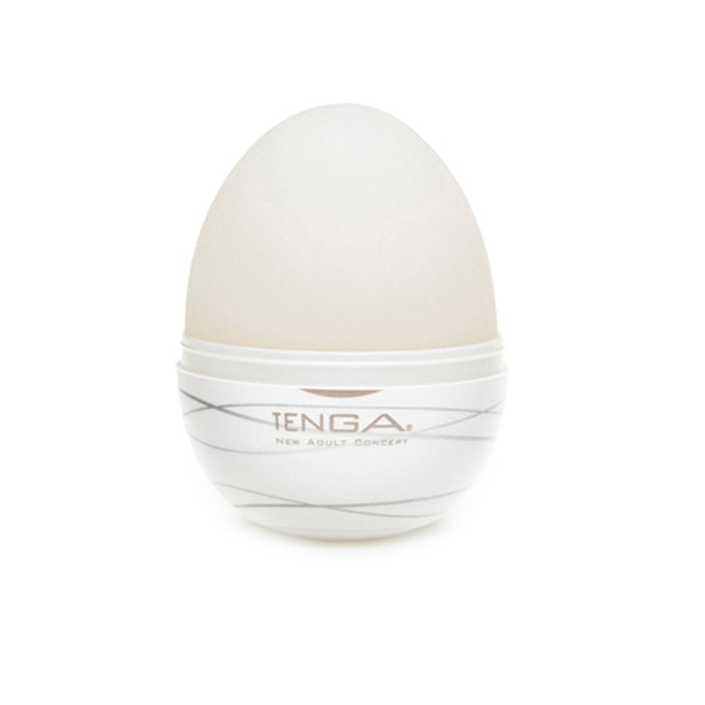 Tenga Egg-001 Wavy Easy Beat Egg Portable Male Masturbator