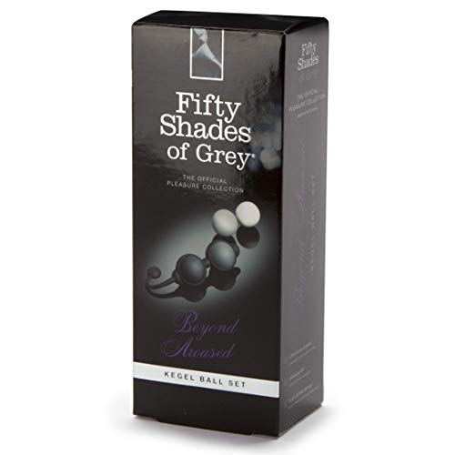Fifty Shades Of Grey Beyond Aroused Kegel Balls Set In Black - 4 Piece - 15G, 25G, 35G And 55G