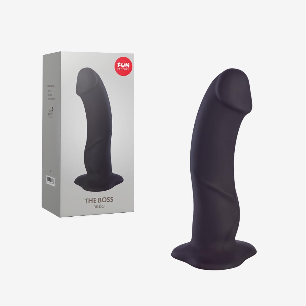 Fun Factory Adult Toys  The Boss Suction Cup Dildo  Strap On Adult Sex Toy  Dildo For Women  Men  And Couples The Boss Bla