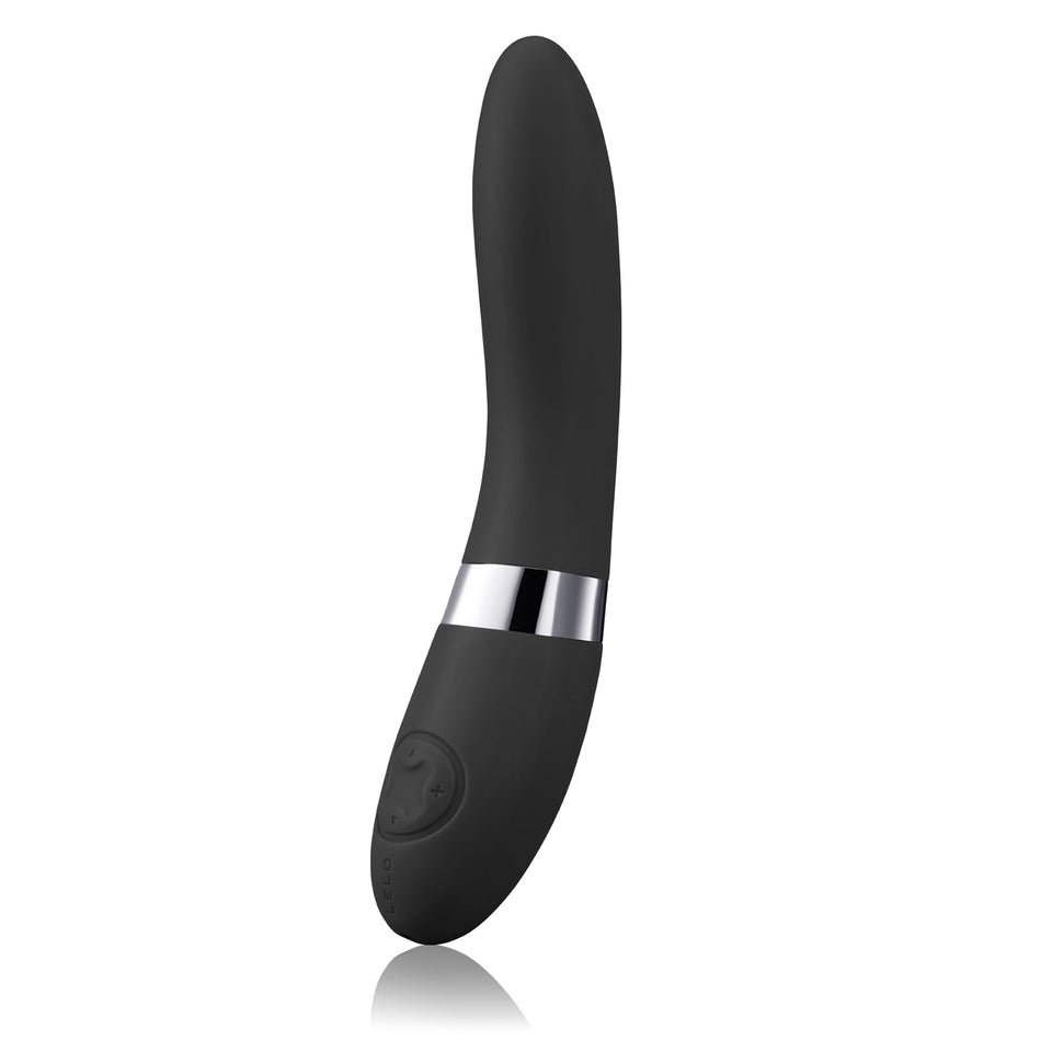 Lelo Elise 2 Personal Massager, G Spot Vibrator, Female Vibrator, Sex Toys For Female, Waterproof Vibrator With Dual Motor Toy For Stronger Stimulation And Sensual Massage, Black