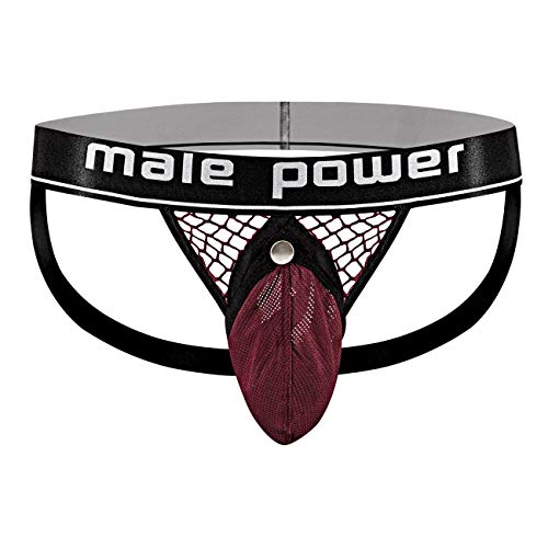 Cock Pit Cock Ring Jock Burgundy L/Xl