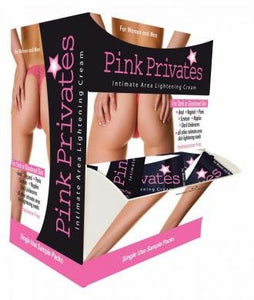 Pink Privates Lightening Cream Foil Display Of 50