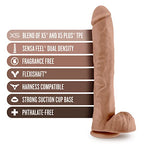 Au Naturel Daddy Dildo 14In Mocha