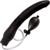 Nasswalk Ram Inflatable Latex Dong Waterproof, Black, 12 Inch