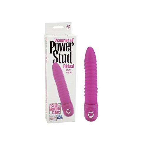 California Exotic Novelties Waterproof Power Stud Ribbed - Pink