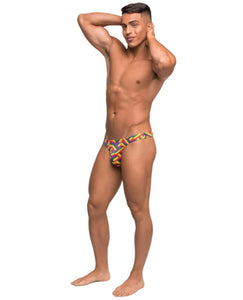 Male Power Bong Thong Pride Fest Largexlarge Rainbow