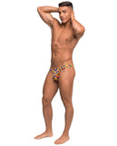 Male Power Bong Thong Pride Fest Largexlarge Rainbow