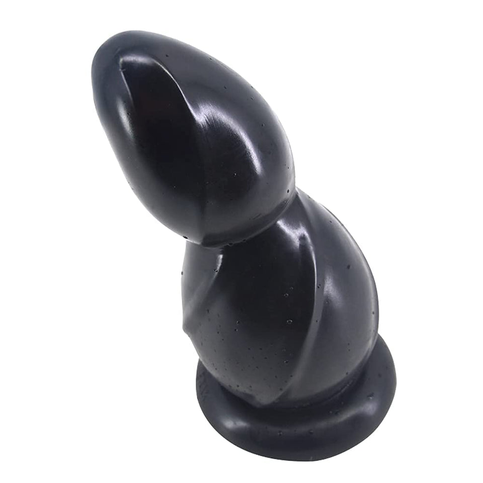Huge Anal Beads Extra Large Butt Plug Big Dildo Adult Sex Toys for Men and Women (Black)