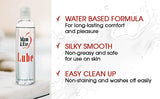 Adam & Eve Water Based Lube 8 Oz. | Personal Lubricant For Men, Women And Couples