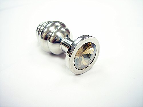 Stainless Threaded Small Butt Plugclear