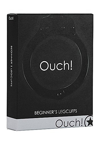 Ouch Beginners Legcuffs  Black