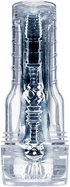 Clear Male Masturbator | Fleshlight Go Torque Ice | Transparent Sex Toy