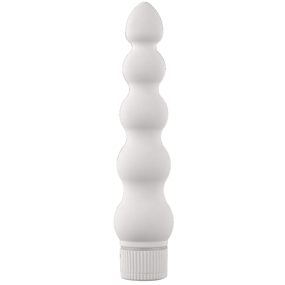 White Nights 7In Ribbed Vibrator