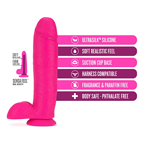 Neo Elite - 10 Inch Silicone Neon Pink