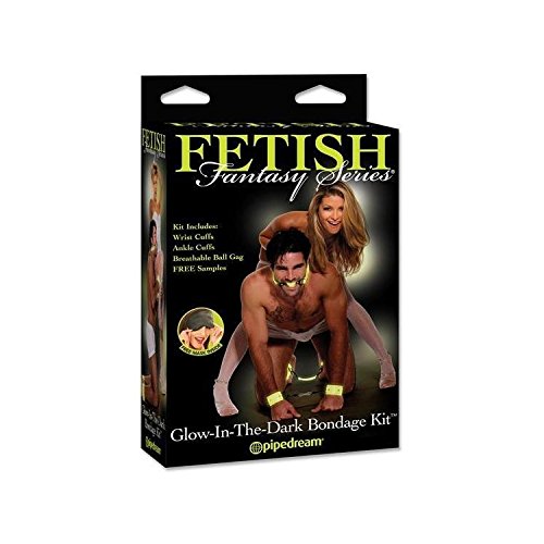 Fetish Fantasy Bondage Kit, Glow In The Dark