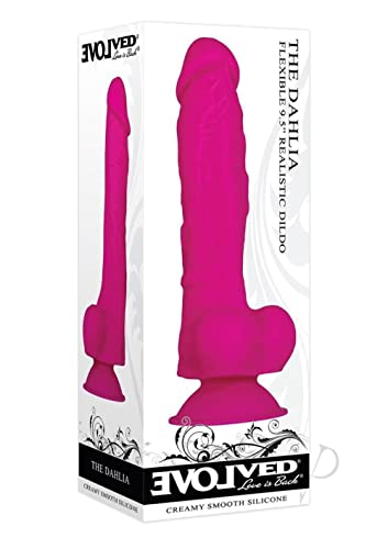 (Wd) Evolved The Dahlia Flexib 9.5 Realistic Dildo &quot;