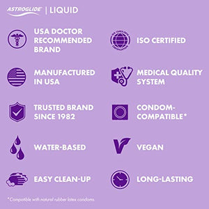 Astroglide Liquid, Water Based Personal Lubricant, 5 Oz.