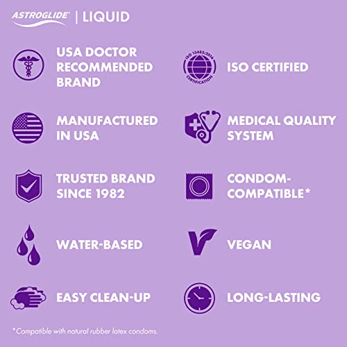 Astroglide Liquid, Water Based Personal Lubricant, 5 Oz.
