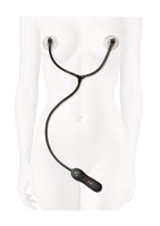 Doc Johnson Kink  Swell  Auto Vibrating Nipple Sucker Cups  Blackclear