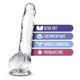 Naturally Yours Crystalline Dildo 8In Di