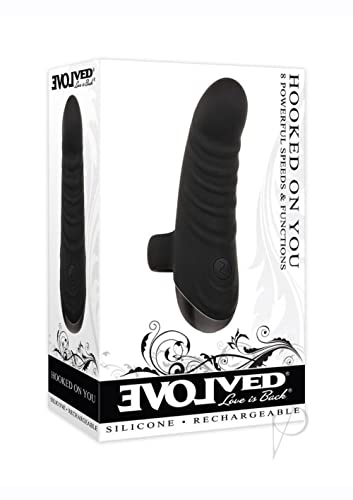 Evolved Hooked On You Rechargeable Bk