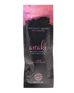 (D) Intimate Earth Awake Massa Oil Foil Sachet 1Oz