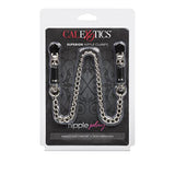 California Exotic Novelties Nipple Play Superior Clamps, Silver